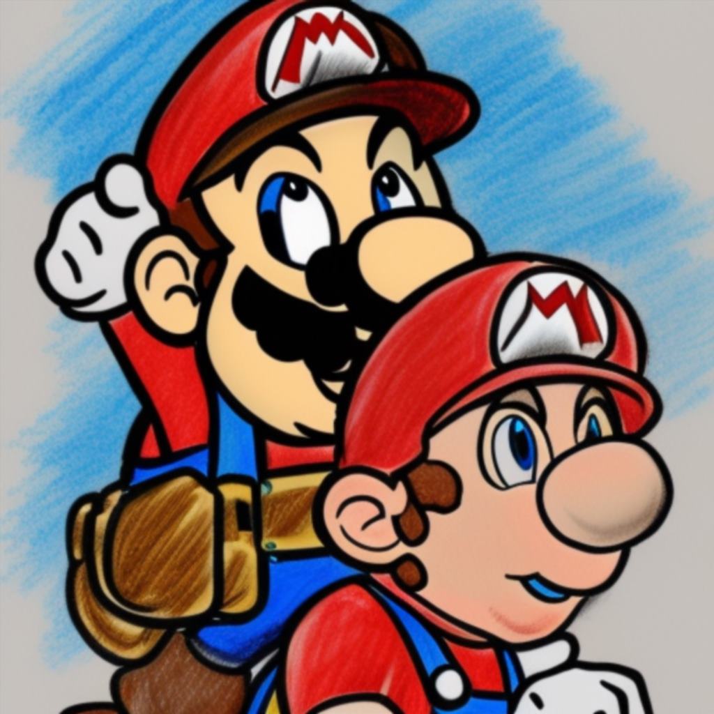 Jak narysować Super Mario krok po kroku